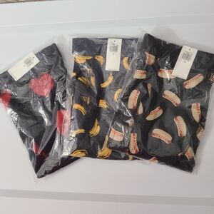Mens Nwt Boxer Briefs Old Navy XL hearts Babanas Hotdogs Underwear Boxers IOP